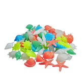 Pebbles Stone Glow in the Dark Rock Fish Tank Stones Garden Road - Green